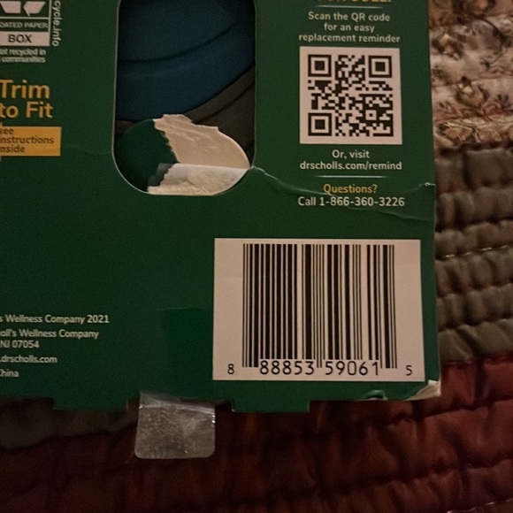 Dr. Scholls running insole 10.5-14 one pair - Picture 10 of 10